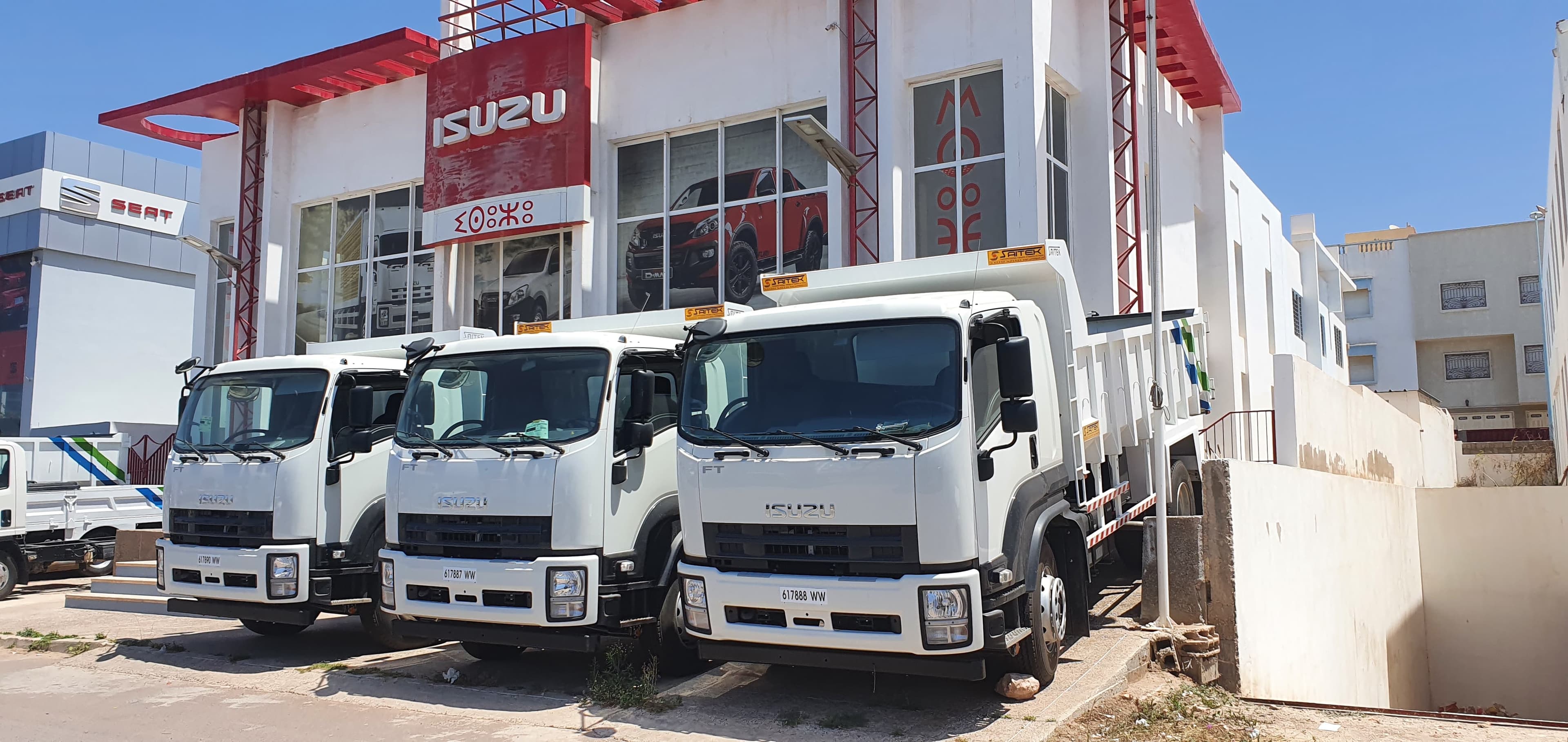 Camion benne 3 m³
